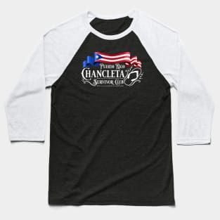 Chancleta Survivor Club Baseball T-Shirt